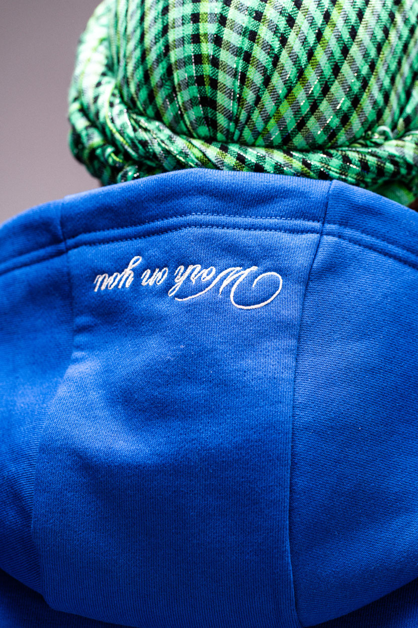 Hoodie Street Azul