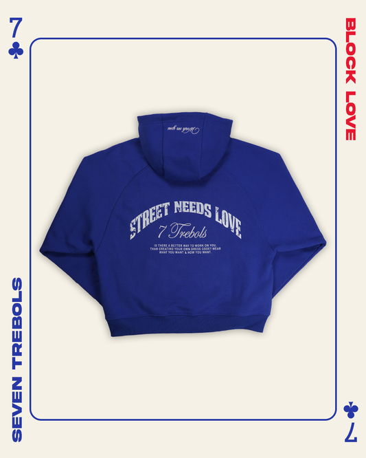 Hoodie Street Azul