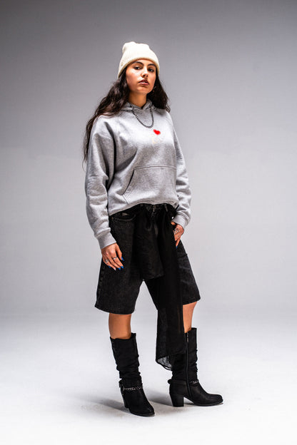 Hoodie Street Gris