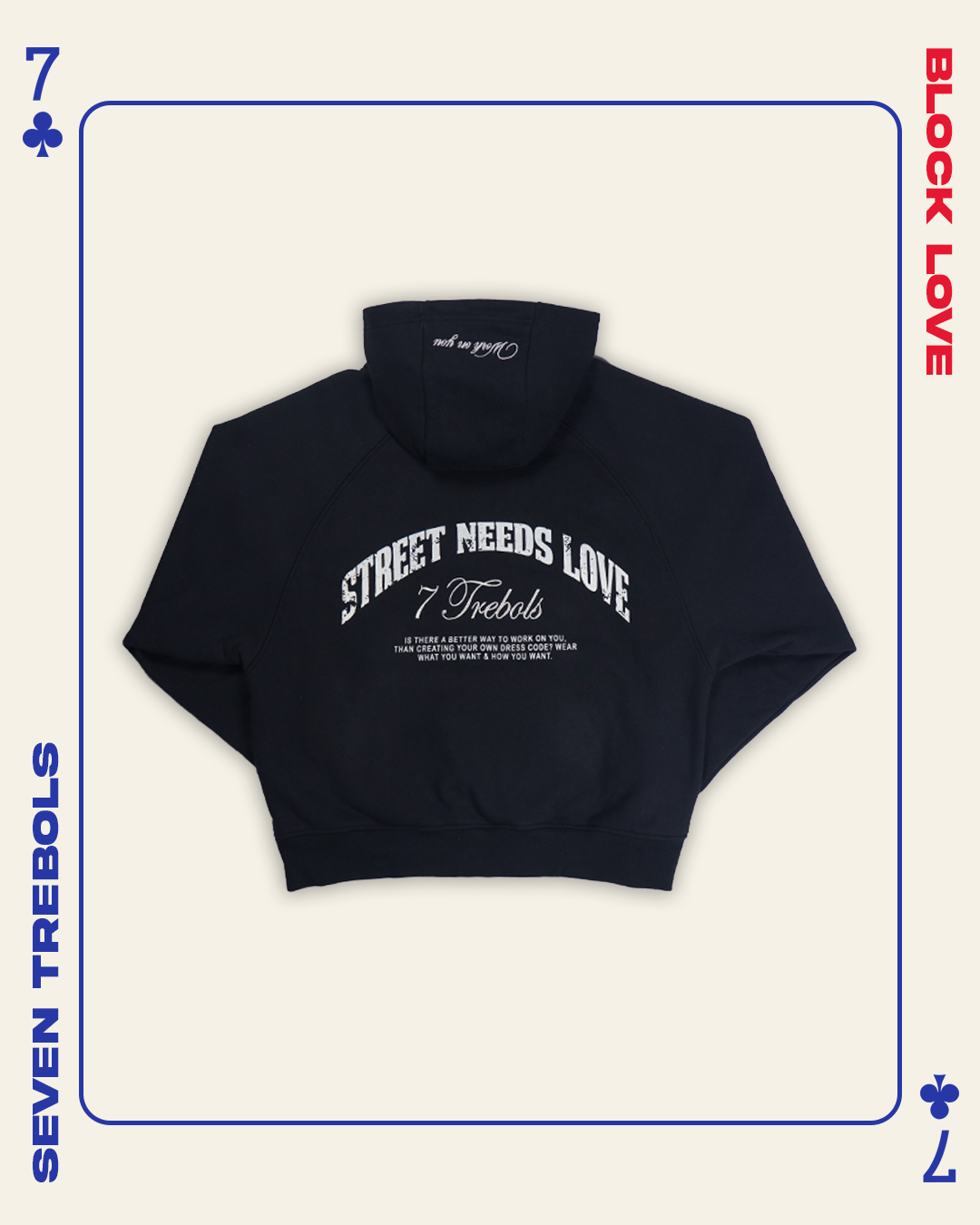 Hoodie Street Negro