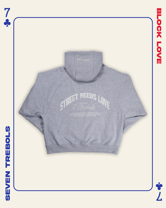 Hoodie Street Gris