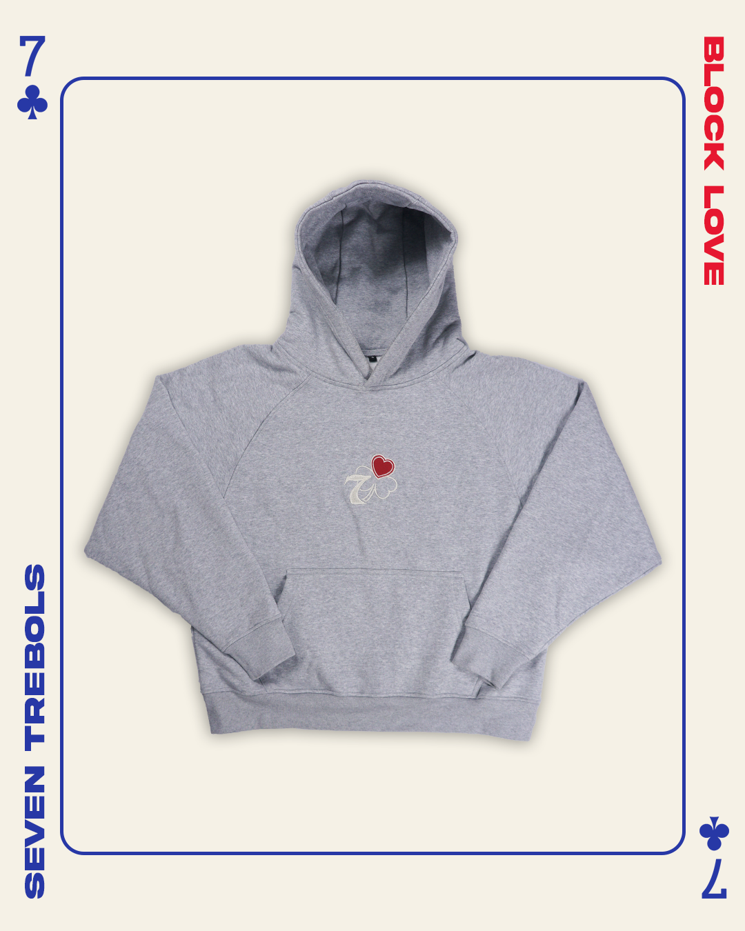 Hoodie Street Gris