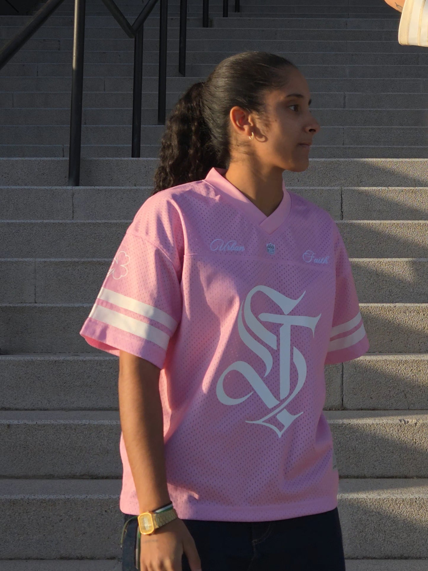 Camiseta athletic Rosa